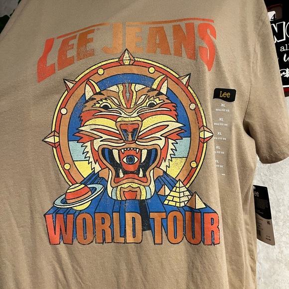 🆕 mens Lee jeans shirt unisex - Picture 3 of 5